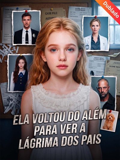 Capa da miniss&eacute;rie Ela Voltou do Além para Ver a Lágrima dos Pais