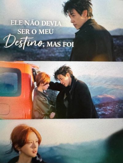 Capa da miniss&eacute;rie Ele Não Devia Ser o Meu Destino, Mas Foi