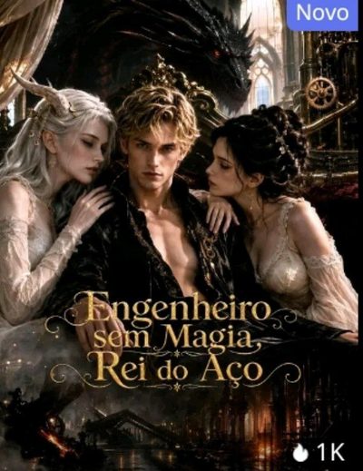 Capa da miniss&eacute;rie Engenheiro sem Magia Rei do Aço