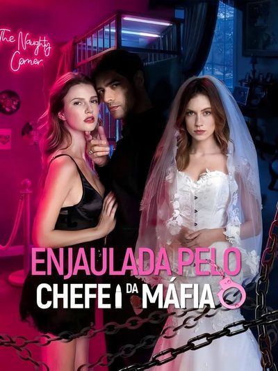 Capa da miniss&eacute;rie Enjaulada Pelo Chefe da Máfia