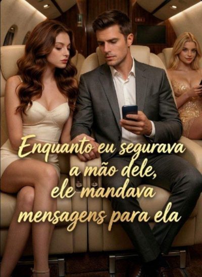Capa da miniss&eacute;rie Enquanto Eu Segurava Mão Dele, Ele Mandava Mensagens para Ela