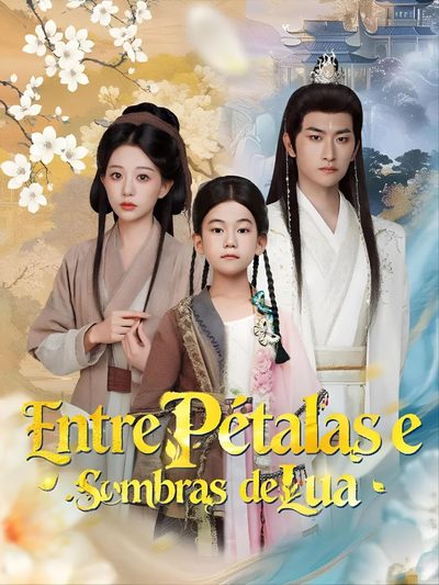 Capa da miniss&eacute;rie Entre Pétalas e Sombras de Lua
