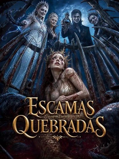 Capa da miniss&eacute;rie Escamas Quebradas -