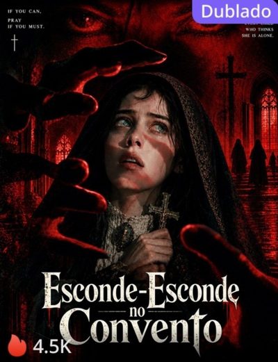 Capa da miniss&eacute;rie Esconde-esconde no Convento