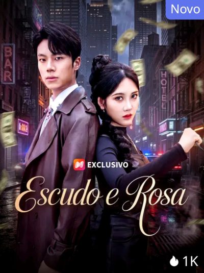 Capa da miniss&eacute;rie Escudo e Rosa