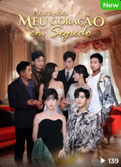 Capa da miniss&eacute;rie Escutando Meu Coração em Segredo