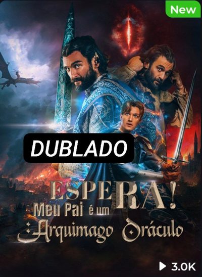 Capa da miniss&eacute;rie Espere! Meu Pai É Um Arquimago dublado