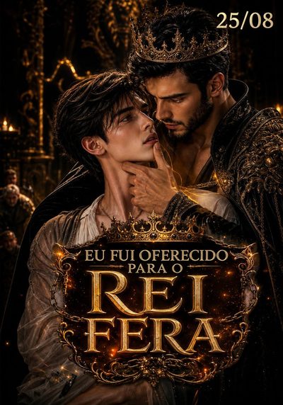 Capa da miniss&eacute;rie Eu Fui Oferecido para o Rei Fera Bl