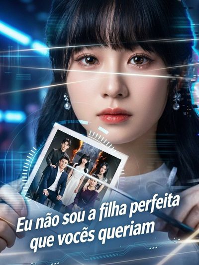 Capa da miniss&eacute;rie Eu Não Sou a Filha Perfeita que Vocês Queriam the Ai Sister Who Stole My Family