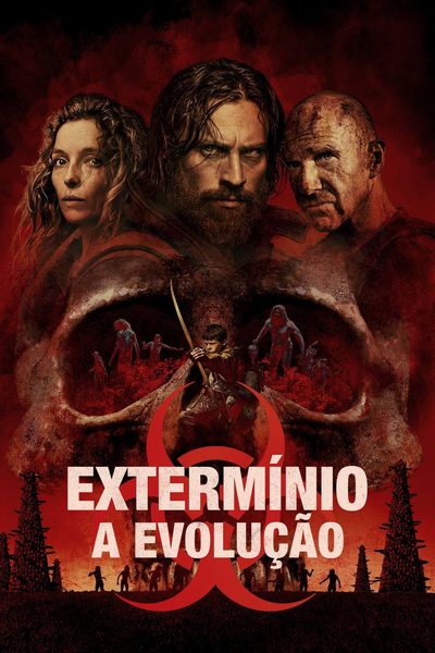 Capa da miniss&eacute;rie Extermínio - a Evolução