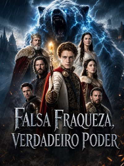 Capa da miniss&eacute;rie Falsa Fraqueza, Verdadeiro Poder Fraco Falso, Poder Verdadeiro