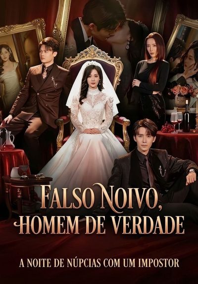Capa da miniss&eacute;rie Falso Noivo, Homem de Verdade