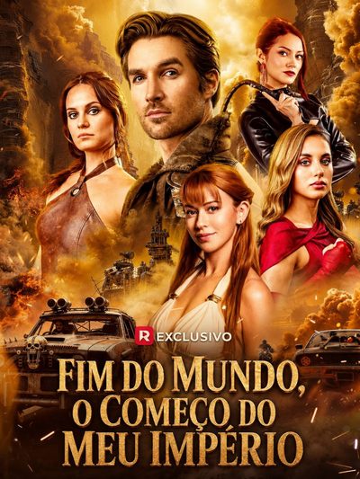 Capa da miniss&eacute;rie Fim do Mundo, o Começo do Meu Império