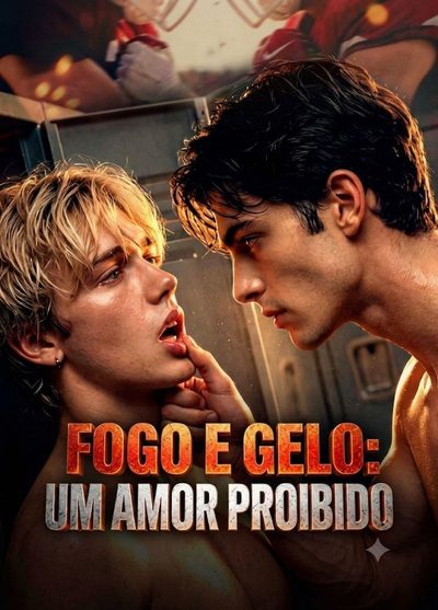 Capa da miniss&eacute;rie Fogo e Gelo Um Amor Proibido -