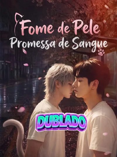 Capa da miniss&eacute;rie Fome de Pele Promessa de Sangue Bl