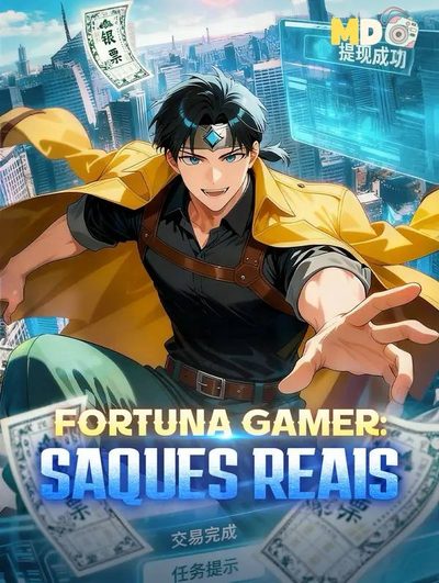 Capa da miniss&eacute;rie Fortuna Gamer: Saques Reais