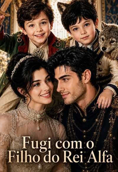 Capa da miniss&eacute;rie Fugi com o Filho do Rei Alfa