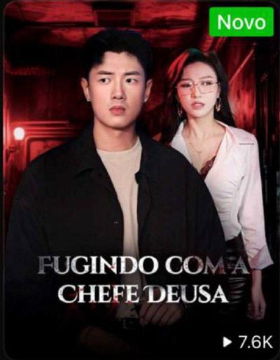 Capa da miniss&eacute;rie Fugindo com a Chefe Deusa
