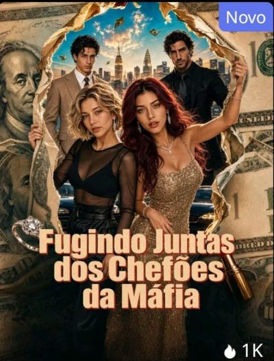 Capa da miniss&eacute;rie Fugindo Juntas dos Chefões da Máfia