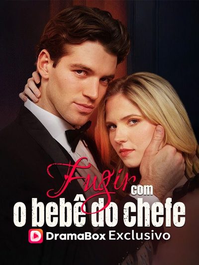 Capa da miniss&eacute;rie Fugir com o Bebê do Chefe -