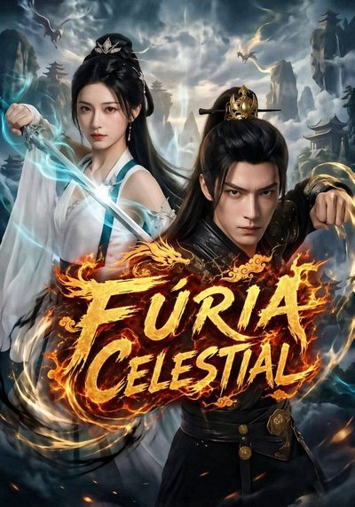 Capa da miniss&eacute;rie Fúria Celestial