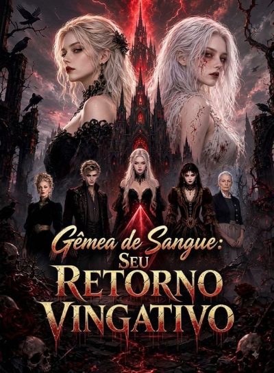 Capa da miniss&eacute;rie Gêmeas de Sangue Seu Retorno Vingativo