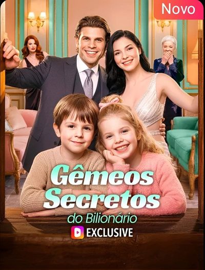 Capa da miniss&eacute;rie Gêmeos Secretos do Bilionário