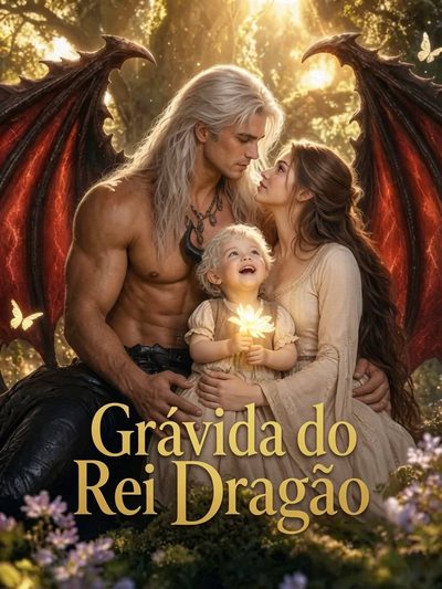 Capa da miniss&eacute;rie Grávida do Rei Dragão Me Rejeite, Rei Dragão