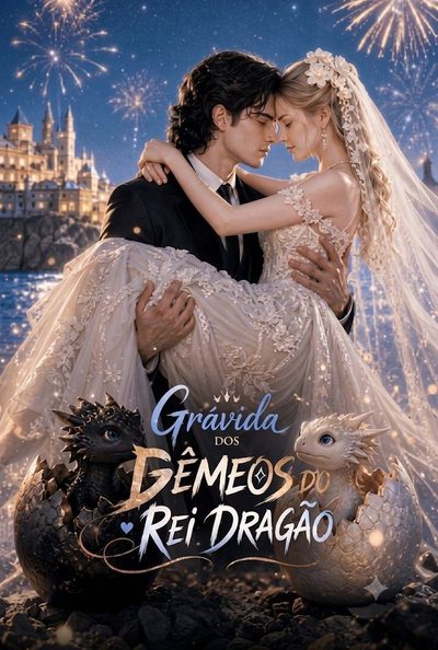 Capa da miniss&eacute;rie Grávida dos Gêmeos do Rei Dragão