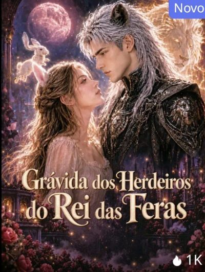 Capa da miniss&eacute;rie Grávida dos Herdeiros do Rei das Feras