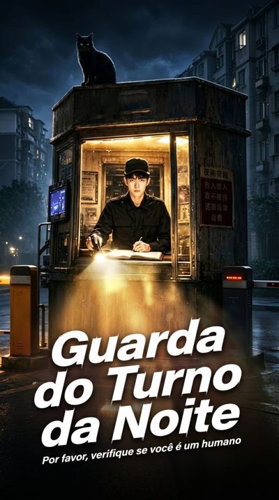 Capa da miniss&eacute;rie Guarda do Turno da Noite por Favor , Verifique Se Você É Um Humano