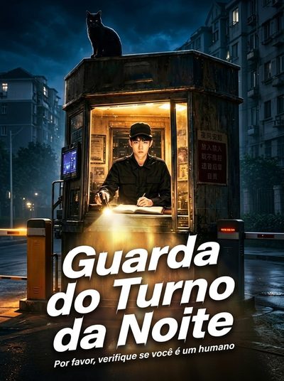 Capa da miniss&eacute;rie Guarda do Turno da Noite. por Favor, Verifique Se Você É Um Humano