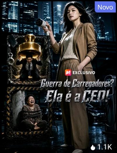 Capa da miniss&eacute;rie Guerra de Carregadores? Ela e a Ceo!