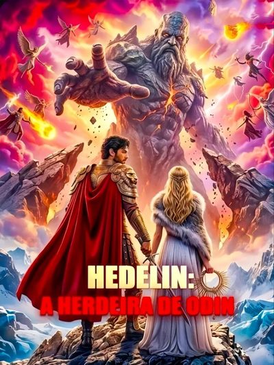 Capa da miniss&eacute;rie Hedelin: a Herdeira de Odin