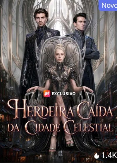 Capa da miniss&eacute;rie Herdeira Caida da Cidade Celestial