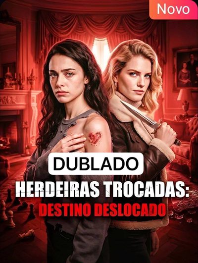 Capa da miniss&eacute;rie Herdeiras Trocadas: Destino Deslocado
