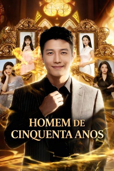 Capa da miniss&eacute;rie Homem de Cinquenta Anos