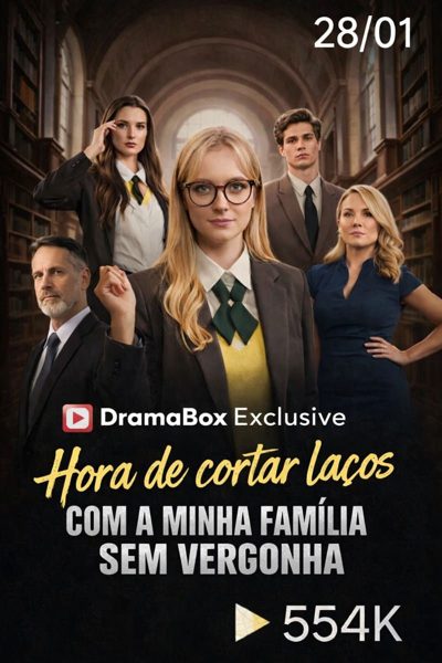 Capa da miniss&eacute;rie Hora de Cortar Laços com a Minha Família sem Vergonha