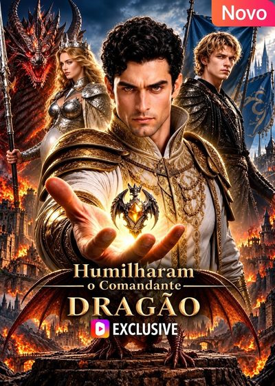 Capa da miniss&eacute;rie Humilharam o Comandante Dragão