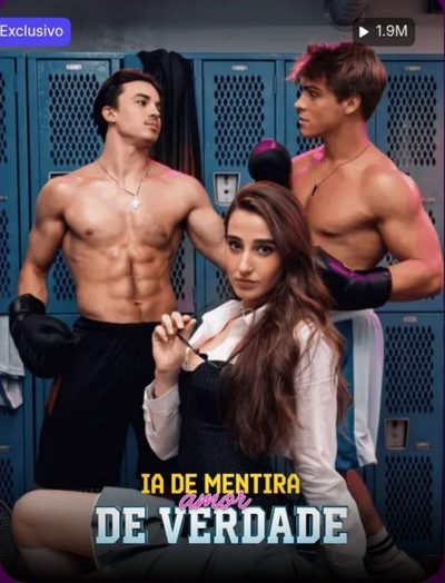 Capa da miniss&eacute;rie Ia de Mentira, Amor de Verdade o Nerd Finge Ser Domado: Paixões Secretas na Faculdade