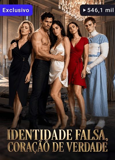 Capa da miniss&eacute;rie Identidade Falsa Coração de Verdade dublado