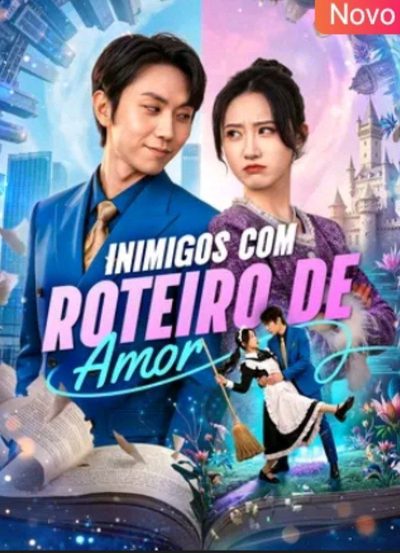 Capa da miniss&eacute;rie Inimigos com Roteiro de Amor