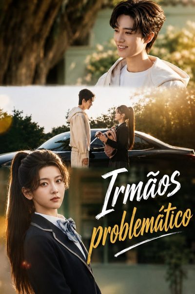 Capa da miniss&eacute;rie Irmãos Problemáticos