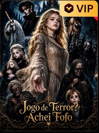 Capa da miniss&eacute;rie Jogo de Terror? Achei Fofo