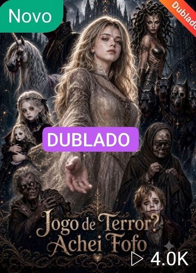 Capa da miniss&eacute;rie Jogo de Terror Achei Fofo