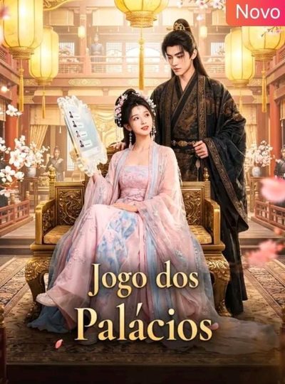 Capa da miniss&eacute;rie Jogo dos Palácios