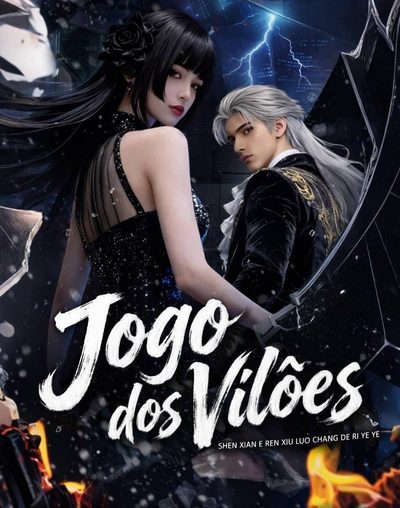 Capa da miniss&eacute;rie Jogo dos Vilões