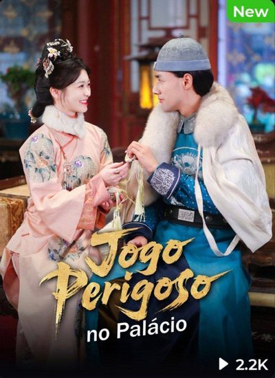 Capa da miniss&eacute;rie Jogo Perigoso no Palácio