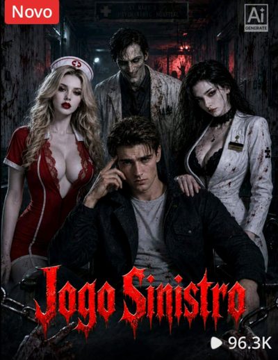 Capa da miniss&eacute;rie Jogo Sinistro