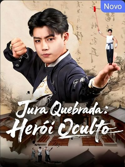 Capa da miniss&eacute;rie Jura Quebrada Herói Oculto